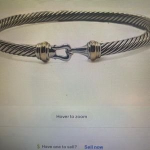 David Yurman Women's Cable Buckle Bracelet  100 % Authentic!